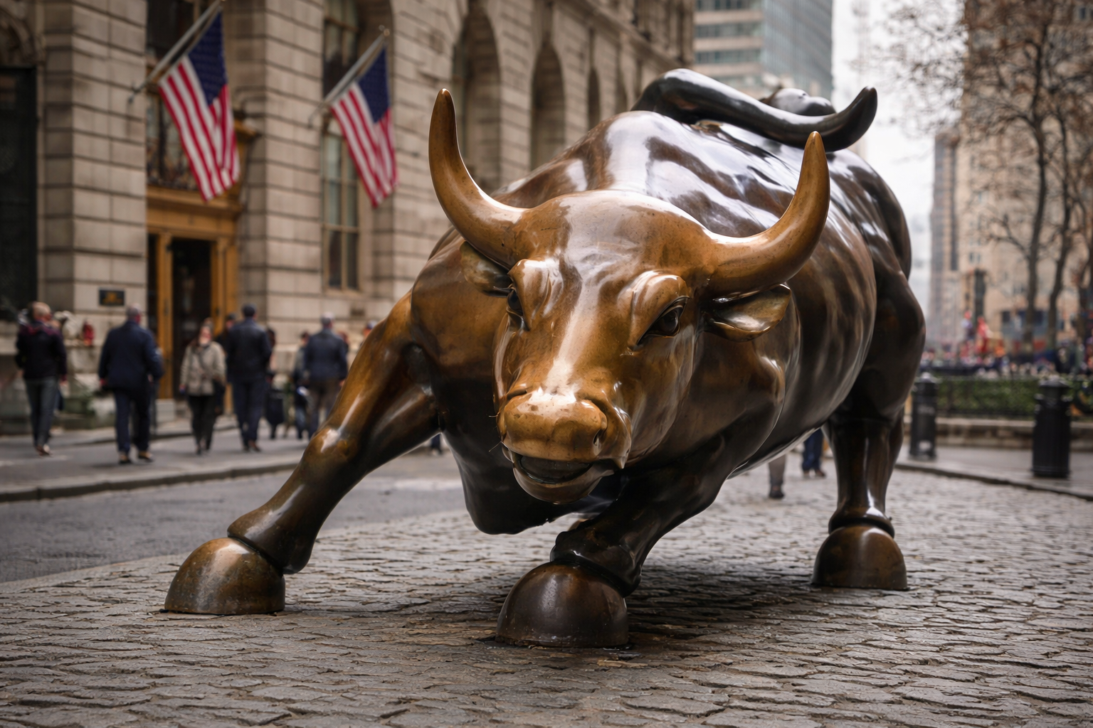 Dow tops 53,000 as S&P 500, Nasdaq gain on AI chip rally