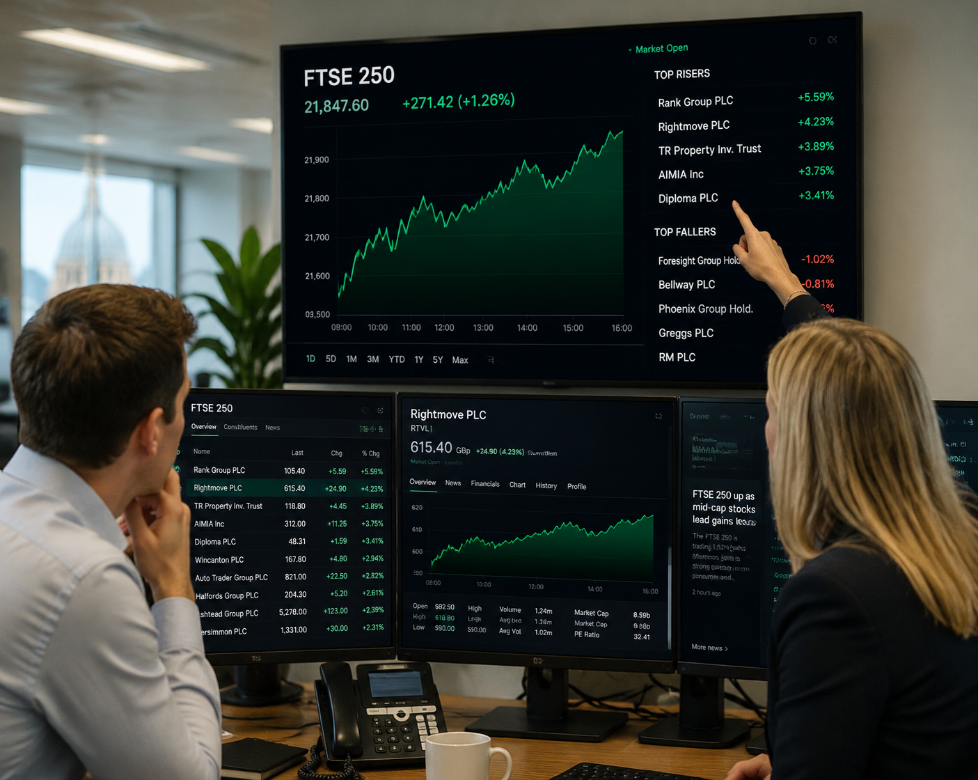 FTSE 100 rises as Shell boosts energy stocks despite mining weakness