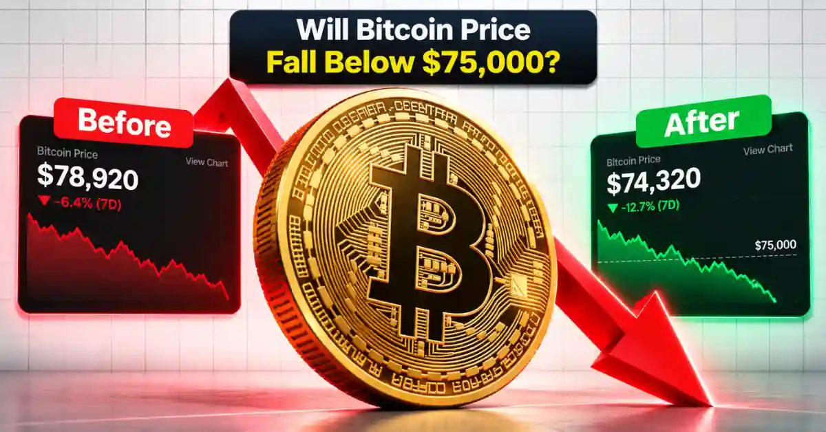 Will Bitcoin Price Fall Below $75,000 Today After CPI?